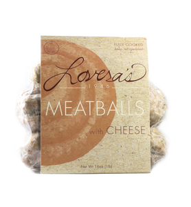 Meatballs With Caciocavera Cheese - 16oz Meatballs With Caciocavera Cheese - 16oz