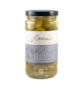 Goat Cheese Stuffed Olives - 12oz Goat Cheese Stuffed Olives - 12oz