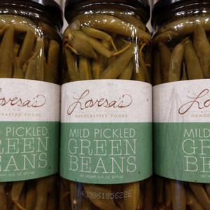 Lovera's Mild Pickled Green Beans-16oz Lovera's Mild Pickled Green Beans-16oz