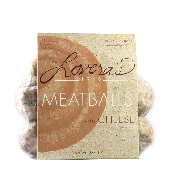 Meatballs With Caciocavera Cheese - 16oz