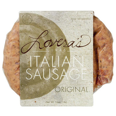 Original Italian Sausage - 16oz - Lovera's