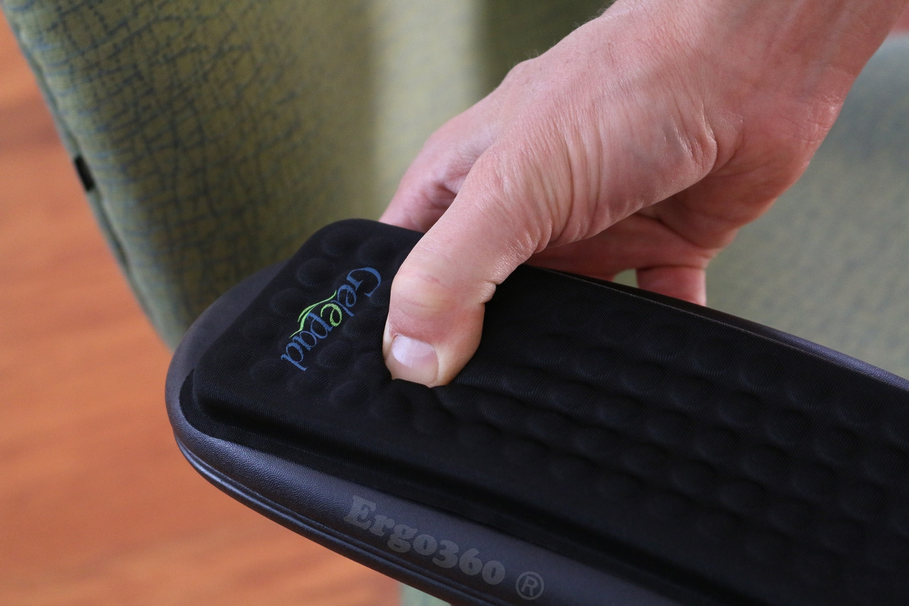 Ergo360 Armrest Covers, Ergo360 Chair Arm Pads, Ergo360 Chair Caster