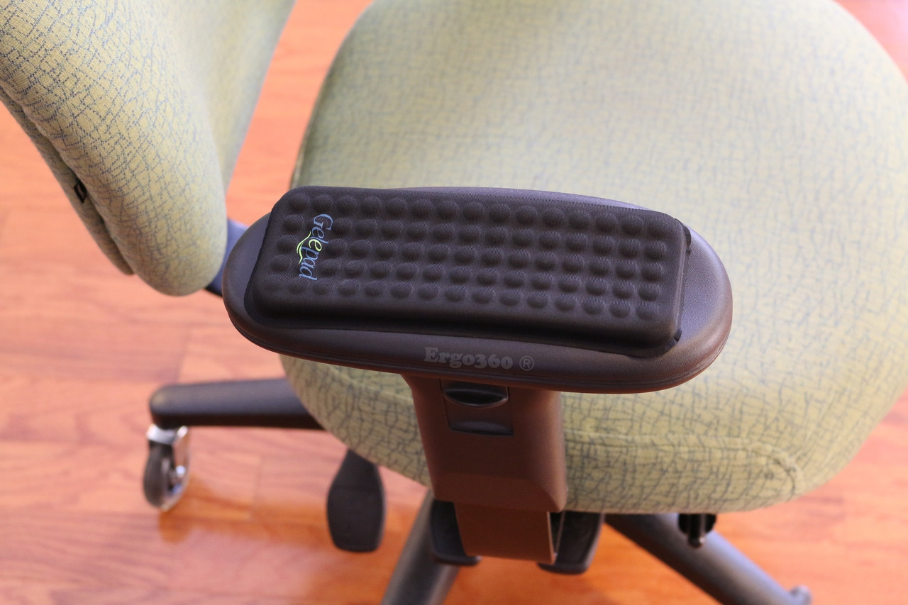 Best Office Chair Armrest Pads : Black Restmans Arm Support/Desk
