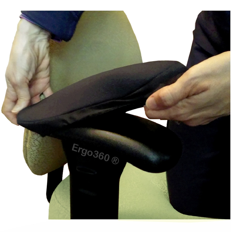 Neoprene Chair Armrest Arm Pad Covers Restore, Cushion, And Protect