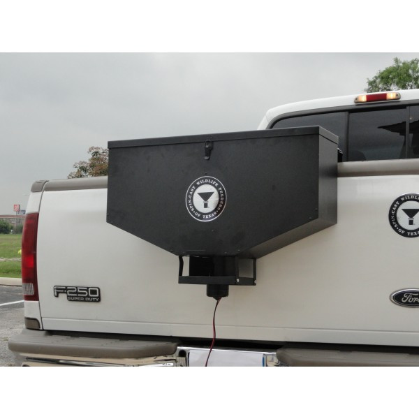 100 Pound Tailgate Road Feeder by SpinCast Wildlife Feeders