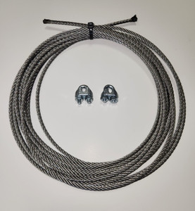 Hang 'Em High Feeder Cable w/ Cable Clamps Hang 'Em High Feeder Cable w/ Cable Clamps