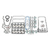 Full Gasket Set - 2012 GMC Sierra 2500 HD 6.0L Engine Parts # FGK3216ZE98