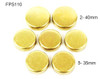 Brass Freeze Plug Set - 2004 Mitsubishi Lancer 2.0L Engine Parts # FPS110ZE11