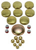 Brass Freeze Plug Set - 1992 Chevrolet C1500 Suburban 5.7L Engine Parts # FPS3101ZE30