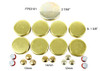 Brass Freeze Plug Set - 1985 Chevrolet C30 5.7L Engine Parts # FPS3101ZE103