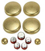 Brass Freeze Plug Set - 2000 Chevrolet S10 2.2L Engine Parts # FPS330ZE8
