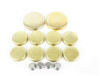 Brass Freeze Plug Set - 2007 Ford Freestar 4.2L Engine Parts # FPS4123ZE37