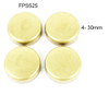 Brass Freeze Plug Set - 1990 Geo Tracker 1.6L Engine Parts # FPS525ZE4