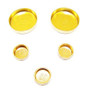 Brass Freeze Plug Set - 2003 Pontiac Vibe 1.8L Engine Parts # FPS916ZE1