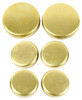 Brass Freeze Plug Set - 1988 Toyota Van 2.2L Engine Parts # FPS937ZE4