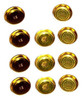 Brass Freeze Plug Set - 1992 Toyota Pickup 3.0L Engine Parts # FPS950ZE30