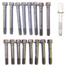 Head Bolt Kit - 1993 Oldsmobile Silhouette 3.1L Engine Parts # HBK3115ZE16
