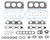 Head Gasket Set with Head Bolt Kit - 2005 Chrysler Sebring 3.0L Engine Parts # HGB131ZE5