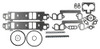 Head Gasket Set - 2000 Dodge Ram 1500 3.9L Engine Parts # HGS1139ZE17