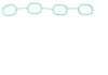 Intake Manifold Gasket Set - 2012 Kia Rio 1.6L Engine Parts # IG195ZE36