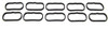 Intake Manifold Gasket Set - 2015 Ford F-550 Super Duty 6.8L Engine Parts # IG4185ZE45