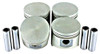Piston Set - 1986 Mitsubishi Mighty Max 2.6L Engine Parts # P101ZE24