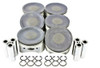 Piston Set - 2004 Mitsubishi Montero Sport 3.5L Engine Parts # P133BZE14