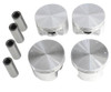 Piston Set - 2001 Mitsubishi Galant 2.4L Engine Parts # P155ZE19