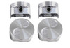 Piston Set - 1997 Mazda B2300 2.3L Engine Parts # P448ZE6