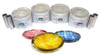 Piston Set with Rings - 1990 Eagle Talon 2.0L Engine Parts # PRK107ZE1