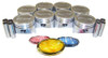 Piston Set with Rings - 1985 Dodge W100 5.9L Engine Parts # PRK1140ZE115