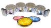 Piston Set with Rings - 1993 Plymouth Laser 2.0L Engine Parts # PRK115ZE9