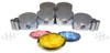 Piston Set with Rings - 2009 Chrysler 300 3.5L Engine Parts # PRK1156ZE3