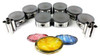 Piston Set with Rings - 2016 Ram 3500 5.7L Engine Parts # PRK1163ZE167