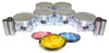 Piston Set with Rings - 1995 Mitsubishi Montero 3.0L Engine Parts # PRK130ZE5
