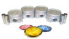 Piston Set with Rings - 1999 Mitsubishi Eclipse 2.4L Engine Parts # PRK153ZE15