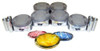 Piston Set with Rings - 2009 Hyundai Sonata 3.3L Engine Parts # PRK174ZE23