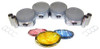 Piston Set with Rings - 2011 Mitsubishi Lancer 2.0L Engine Parts # PRK178ZE7