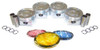 Piston Set with Rings - 2002 Honda Accord 2.3L Engine Parts # PRK214AZE9