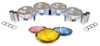 Piston Set with Rings - 2002 Acura RSX 2.0L Engine Parts # PRK216ZE1