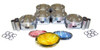 Piston Set with Rings - 2005 Acura TL 3.2L Engine Parts # PRK263ZE3