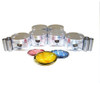 Piston Set with Rings - 1998 Acura TL 3.2L Engine Parts # PRK282ZE15