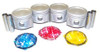 Piston Set with Rings - 1993 Isuzu Pickup 2.3L Engine Parts # PRK300ZE25