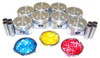 Piston Set with Rings - 1990 GMC C2500 5.0L Engine Parts # PRK3109ZE169
