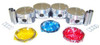 Piston Set with Rings - 1996 Saturn SL2 1.9L Engine Parts # PRK311ZE15
