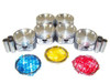 Piston Set with Rings - 2000 Chevrolet Impala 3.4L Engine Parts # PRK3117ZE9