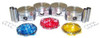 Piston Set with Rings - 2002 Saturn SL1 1.9L Engine Parts # PRK312ZE25
