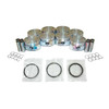 Piston Set with Rings - 1995 Cadillac DeVille 4.6L Engine Parts # PRK3153ZE5