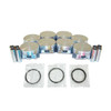 Piston Set with Rings - 2003 GMC Sierra 1500 4.8L Engine Parts # PRK3165ZE47