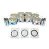 Piston Set with Rings - 2002 GMC Sierra 1500 5.3L Engine Parts # PRK3166ZE87